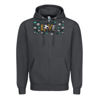 Smoke for the love of the game soccer Zipper Hoodie - Jasminsmagicworld