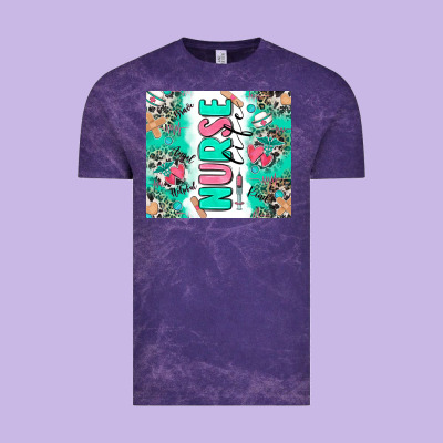 Nurse Life Vintage Tee Designed By Zillion Design Studio