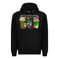 Black soccer coffee cups bbs Premium Hoodie - BundleAndBundleShop
