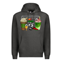 Charcoal Heather soccer coffee cups bbs Premium Hoodie - BundleAndBundleShop