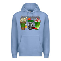 Colony Blue soccer coffee cups bbs Premium Hoodie - BundleAndBundleShop