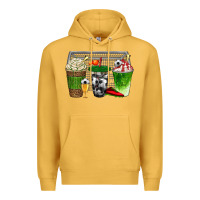 Mustard soccer coffee cups bbs Premium Hoodie - BundleAndBundleShop