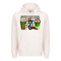 Pale Pink soccer coffee cups bbs Premium Hoodie - BundleAndBundleShop