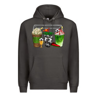 Smoke soccer coffee cups bbs Premium Hoodie - BundleAndBundleShop