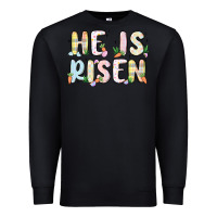 Black he is risen Premium Sweatshirt - MaliasSmallBusiness