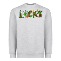 Heather Grey Dental Love St. Patricks Day Heavyweight Sweatshirt - RanaPortraitStore