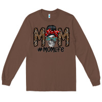 Chestnut mom life Long Sleeve Tee - CowhideDigitalArt