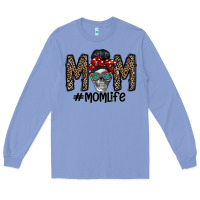 Colony Blue mom life Long Sleeve Tee - CowhideDigitalArt