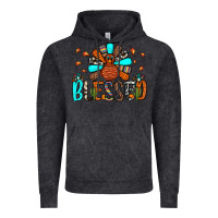 Vintage Black blessed turkey Vintage Hoodie - JahusDesignShop