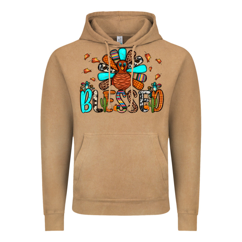 Blessed Turkey Vintage Hoodie by JahusDesignShop | Teevron