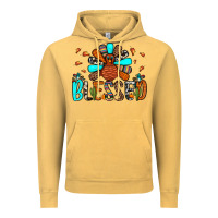 Vintage Mustard blessed turkey Vintage Hoodie - JahusDesignShop