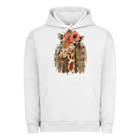 Pigment Lunar Rock Giraffe with Floral Urban Hoodie - Bettercallsaul