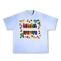 Grape Ice Personalized Crayons Urban Heavy Tee - texasbilliewilder