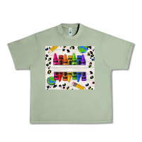 Oil Green Personalized Crayons Urban Heavy Tee - texasbilliewilder