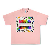 Salmon Personalized Crayons Urban Heavy Tee - texasbilliewilder