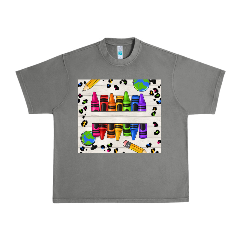 Personalized Crayons Urban Heavy Tee by texasbilliewilder | Teevron