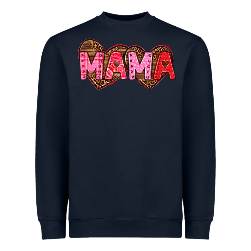 Mama Valentines Day Heavyweight Sweatshirt by texasbilliewilder | Teevron