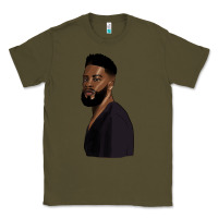 Army Green african men Classic Tee - HRA Design Shop
