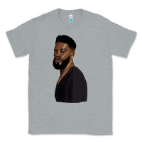 Heather Grey african men Classic Tee - HRA Design Shop