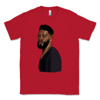 Red african men Classic Tee - HRA Design Shop