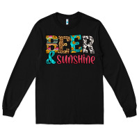 Black beer and sunshine Long Sleeve Tee - HRA Design Shop