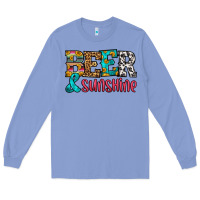 Colony Blue beer and sunshine Long Sleeve Tee - HRA Design Shop