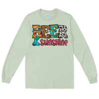 Matcha beer and sunshine Long Sleeve Tee - HRA Design Shop