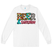 White beer and sunshine Long Sleeve Tee - HRA Design Shop