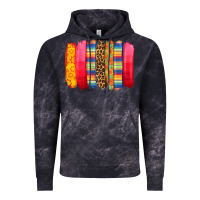Cloud Black mexican leopard brushstroke Vintage Hoodie - Zillion Design Studio