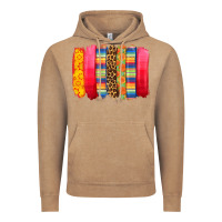Vintage Coffee mexican leopard brushstroke Vintage Hoodie - Zillion Design Studio