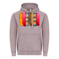 Mexican Leopard Brushstroke Vintage Hoodie | Teevron