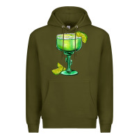 Army Green mexican margarita Premium Hoodie - AdoDesignShop