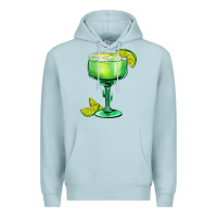 Blue Mist mexican margarita Premium Hoodie - AdoDesignShop