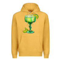 Mustard mexican margarita Premium Hoodie - AdoDesignShop