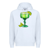 White mexican margarita Premium Hoodie - AdoDesignShop