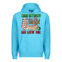 Ocean Blue torn between lookin' like a snack and eatin' one bbs Premium Hoodie - BundleAndBundleShop