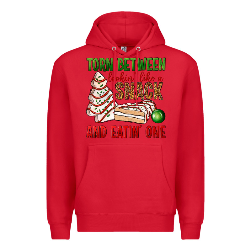 Torn Between Lookin' Like A Snack And Eatin' One Bbs Premium Hoodie by BundleAndBundleShop | Teevron