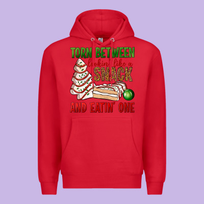 Torn Between Lookin' Like A Snack And Eatin' One Bbs Premium Hoodie Designed By Bundleandbundleshop