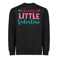Black momys little valentine Heavyweight Sweatshirt - texasbilliewilder