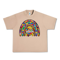 Burro autism rainbow Urban Heavy Tee - Zillion Design Studio