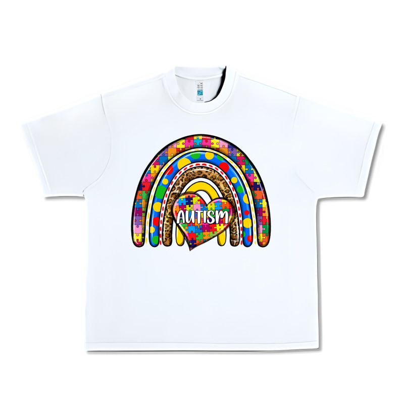 Autism Rainbow Urban Heavy Tee by Zillion Design Studio | Teevron