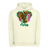 Pigment Pistachio Aries Zodiac Urban Hoodie - Bettercallsaul