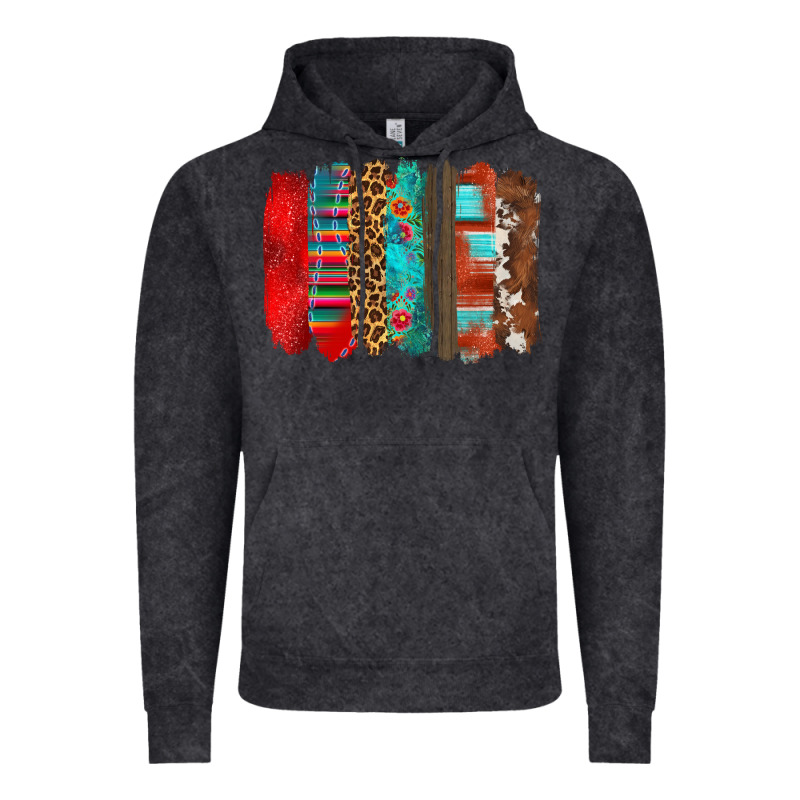 Mexican Brushstroke Vintage Hoodie by Zillion Design Studio | Teevron