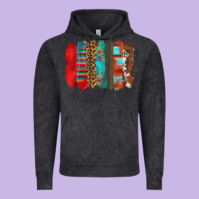 Mexican Brushstroke Vintage Hoodie Designed By Zillion Design Studio