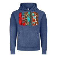 Vintage Denim mexican brushstroke Vintage Hoodie - Zillion Design Studio