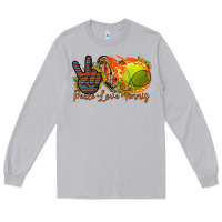 Moon Dust peace love tennis Long Sleeve Tee - RacoonDesign