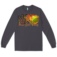 Smoke peace love tennis Long Sleeve Tee - RacoonDesign