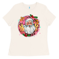 Bone merry christmas peace santa Ladies Tee - AdoDesignShop