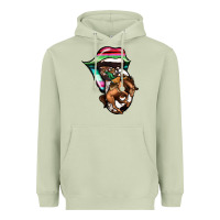 Matcha Serape Cowboy Tongue Heavyweight Hoodie - Jasminsmagicworld
