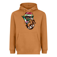 Meerkat Serape Cowboy Tongue Heavyweight Hoodie - Jasminsmagicworld